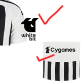26-27 JUV Home Embroidered Version Fans Soccer Jersey