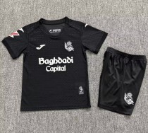 26-27 Real Sociedad Away Kids Soccer Jersey