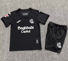 26-27 Real Sociedad Away Kids Soccer Jersey