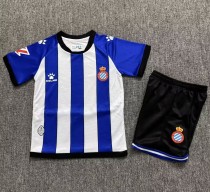 26-27 Espanyol Home Kids Soccer Jersey