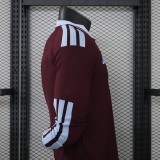 26-27 Aston Villa Home Long Sleeve Player Version Soccer Jersey*长袖球员