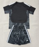 26-27 Celtic Black Goalkeeper Kids Soccer Jersey