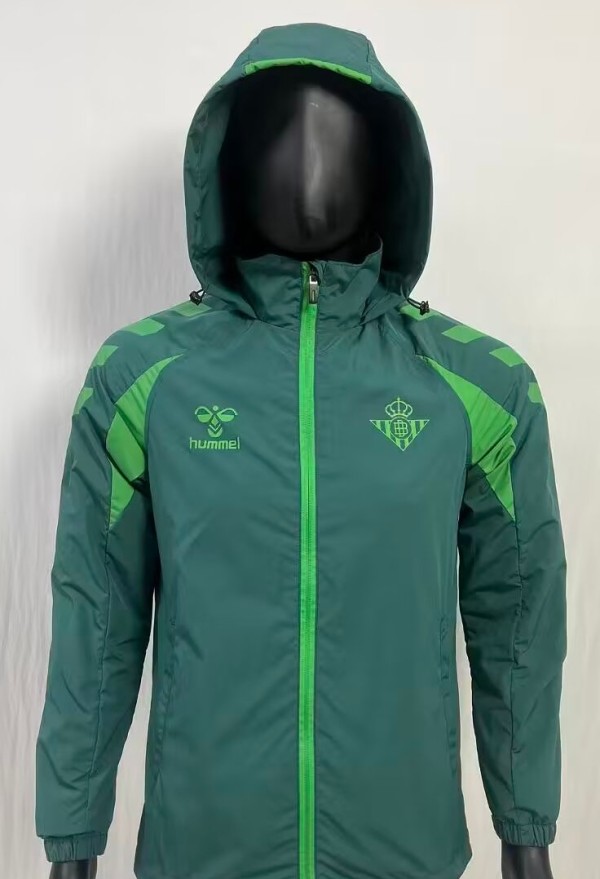 2026 Real Betis New Pattern Windbreaker