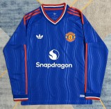 26-27 Man Utd Away Long Sleeve Fans Soccer Jersey (长袖)