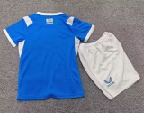 26-27 Cardiff City Home Kids Soccer Jersey