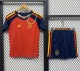 2026 World Cup Spain Home Kids Soccer Jersey (With 2 Star)*两颗星