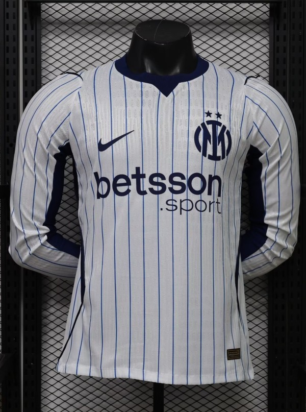 26-27 INT Away Leaked Edition Long Sleeve Player Version Soccer Jersey*长袖球员