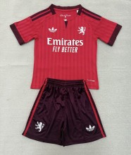 26-27 Lyon Away Kids Soccer Jersey