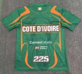 26-27 Cote d'Ivoire Green Special Edition Fans Soccer Jersey