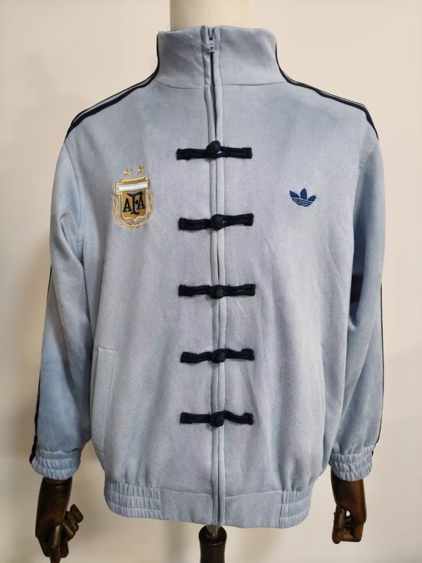 26-27 Argentina Blue New Pattern Tang-Style Jacket