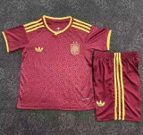 2026 World Cup Spain Third Kids Soccer Jersey (With 2 Star)*两颗星
