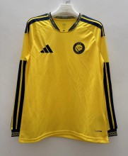 26-27 AL-Nassr Home Long Sleeve Fans Soccer Jersey (长袖)