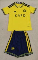 26-27 AL-Nassr Home Kids Soccer Jersey