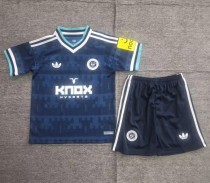 26-27 Newcastle Away Kids Soccer Jersey*带广告