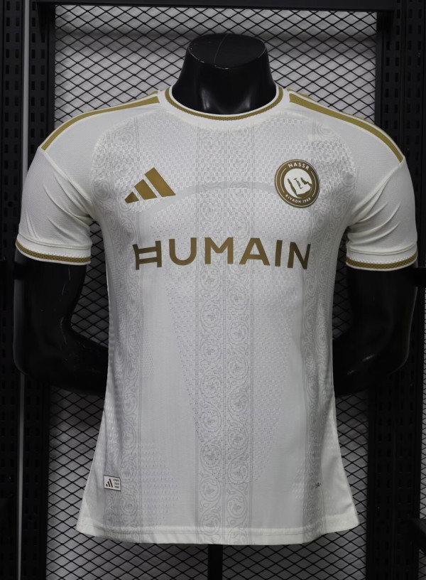 26-27 AL-Nassr Away Player Version Soccer Jersey*带广告