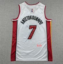 Miami Heat Kids NBA Jersey #7 (Hot Pressing Version)