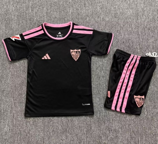 26-27 Sevilla Third Kids Soccer Jersey
