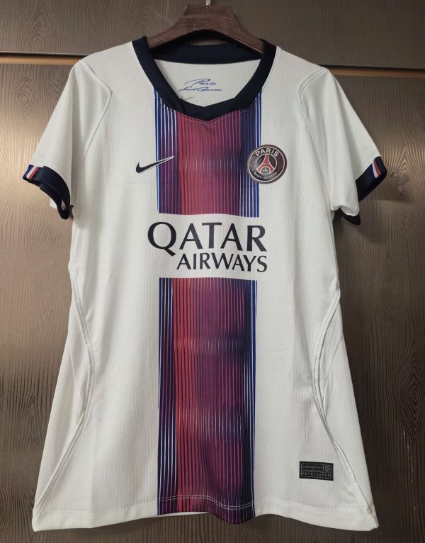 26-27 PSG Away Women Fans Soccer Jersey (女)