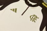 26-27 Flamengo High Quality Half Pull Tracksuit