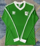 1986 Ireland Home Long sleeves Retro Soccer Jersey