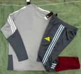 26-27  Aston Villa High Quality Half Pull Tracksuit