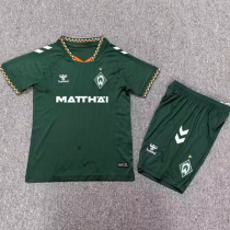 26-27 Werder Bremen Away Kids Soccer Jersey