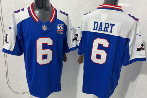 2026 NFL New York Giants New Pattern Jersey