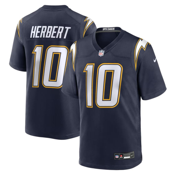2025 NFL Los Angeles Chargers New Pattern Jersey