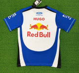 2026 Racing Bulls New Pattern Heat Transfer Printing Short Sleeve Racing Suit