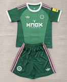 26-27 Newcastle Green GoalKeeper Kids Soccer Jersey