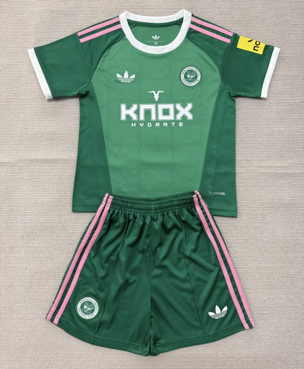 26-27 Newcastle Green GoalKeeper Kids Soccer Jersey