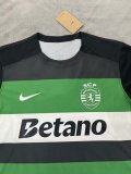 24-25 Sporting Lisbon Home Fans Soccer Jersey