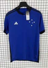23-24 Cruzeiro Home Fans Soccer Jersey