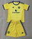 26-27 Man Utd Yellow Goalkeeper Kids Soccer Jersey