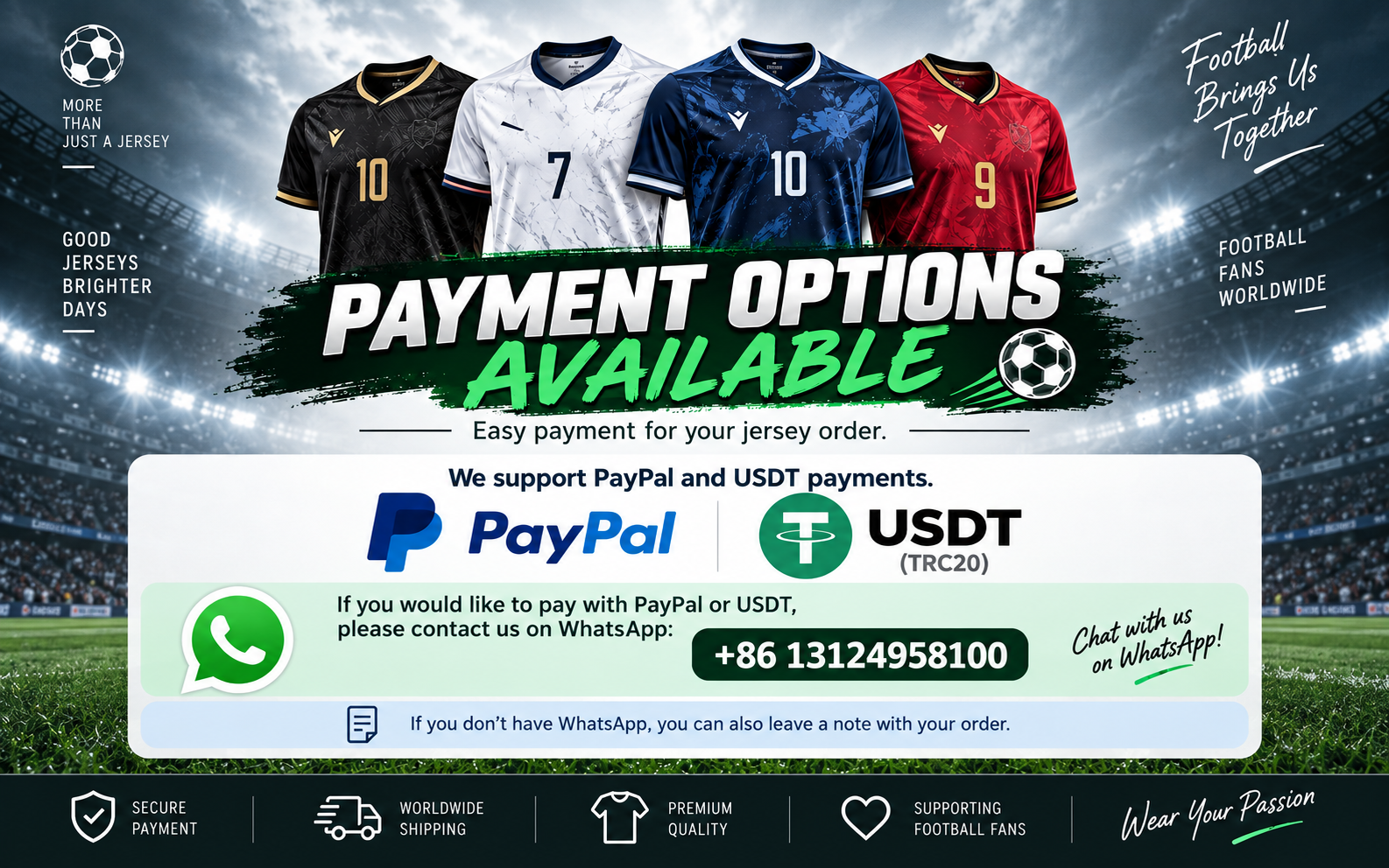 New payment method added