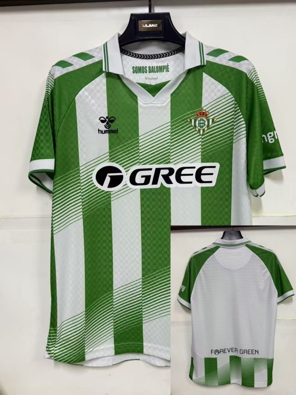 26-27 Real Betis Home UCL Version Fans Soccer Jersey (欧冠版)