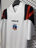 26-27 Colo-Colo EQT White Training Shirts