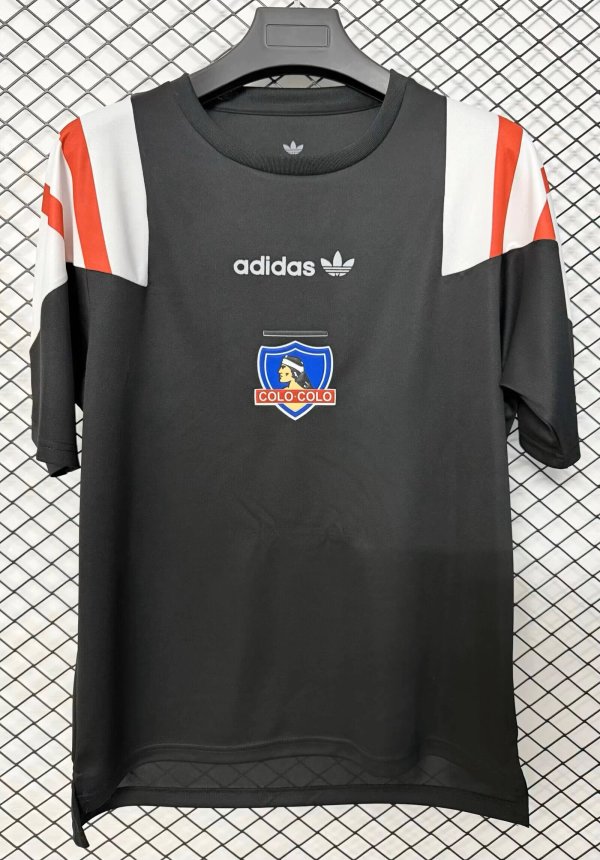 26-27 Colo-Colo EQT Black Training Shirts