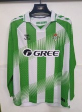 26-27 Real Betis Home Long Sleeves Fans Soccer Jersey (长袖)