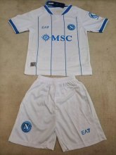 26-27 Napoli Away Kids Soccer Jersey