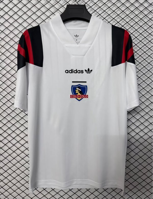 26-27 Colo-Colo EQT White Training Shirts