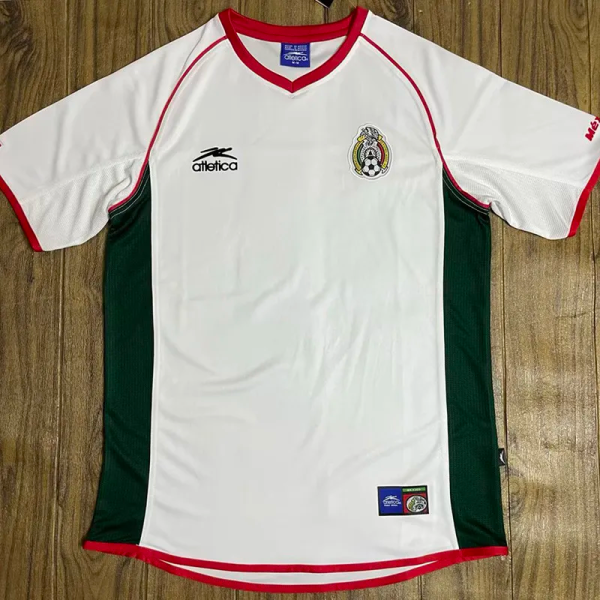 2001-2002 Mexico Away Retro Soccer Jersey