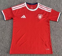 27-28 Czech Republic Home Fans Soccer Jersey