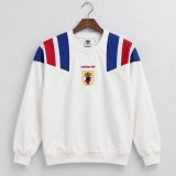 2026 Japan Royal White Hoodie (无帽卫衣)
