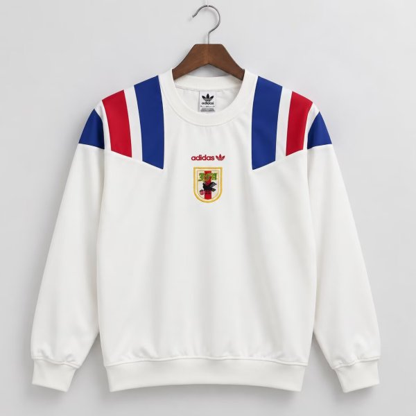 2026 Japan Royal White Hoodie (无帽卫衣)