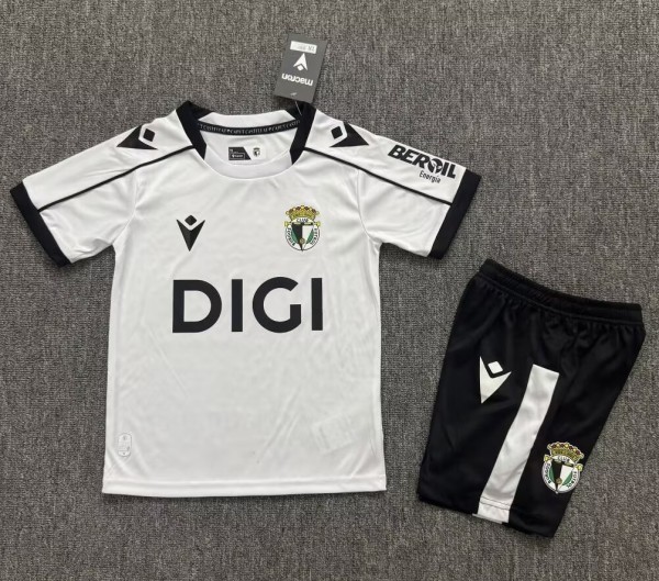 26-27 Burgos CF Home Kids Soccer Jersey