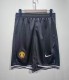 2007-2008 Man Utd Black Retro Shorts Pants