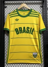 26-27 Brazil Retro Version Fans Soccer Jersey