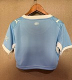 26-27 Man City Home Women Cheerleading Short-sleeved (女)