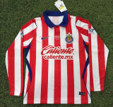 26-27 Chivas Guadalajara Home Long Sleeve  Fans Version Soccer Jersey
